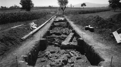 Droni individuano Foro e Teatro nel sito romano di Fioccaglia a Flumeri