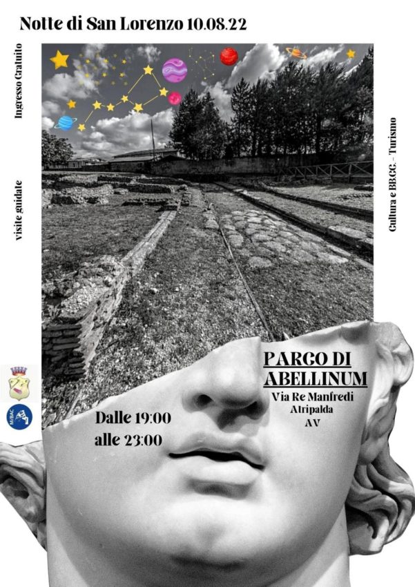 ATRIPALDA (AV) NOTTE DI SAN LORENZO AL PARCO ARCHEOLOGICO DI ABELLINUM