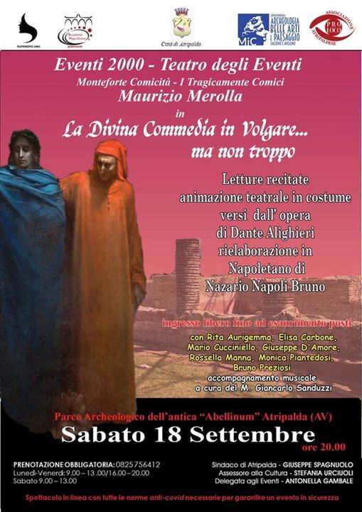 ATRIPALDA (SA) – La Divina Commedia in volgare…ma non troppo
