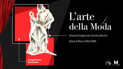 VIAGGIO IN ITALIA ATTRAVERSO LARTE DELLA MODA. Evento patrocinato dal MiBACT in programma per il 24 e 25 ottobre dedicato alla valorizzazione delle professioni e dei mestieri della moda italiana, a cui parteciperanno le pi importanti realt del settore.