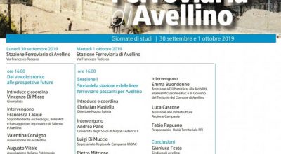 La Stazione di Avellino dopo 140 anni ritorna al futuro. Oggi e domani il terminal ospita una giornata di studi sulle prospettive economiche e sociali che la nuova fase dello sviluppo ferroviario offre al capoluogo dell’Irpinia.