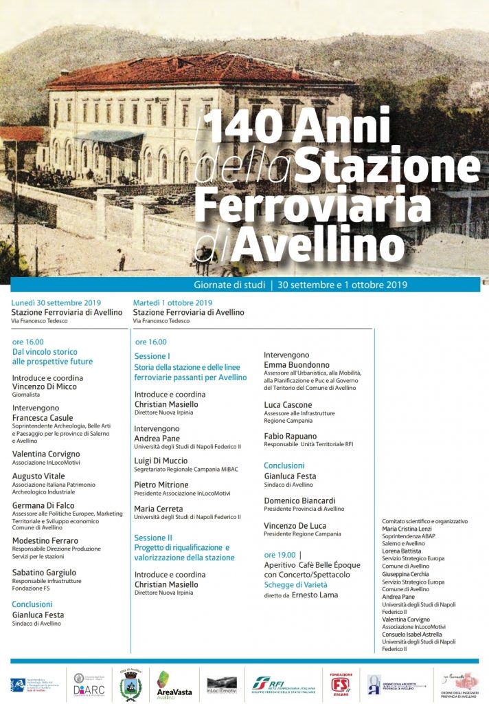La Stazione di Avellino dopo 140 anni ritorna al futuro. Oggi e domani il terminal ospita una giornata di studi sulle prospettive economiche e sociali che la nuova fase dello sviluppo ferroviario offre al capoluogo dell’Irpinia.