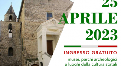 25 APRILE / FESTA DELLA LIBERAZIONE – SALERNO. San Pietro a Corte (Ipogeo e Cappella Sant’Anna) rester aperto al pubblico dalle ore 10 alle 18.30 con ingresso gratuito. Visitabili anche il Museo di BUCCINO (SA) e i siti archeologici di AVELLA (AV).