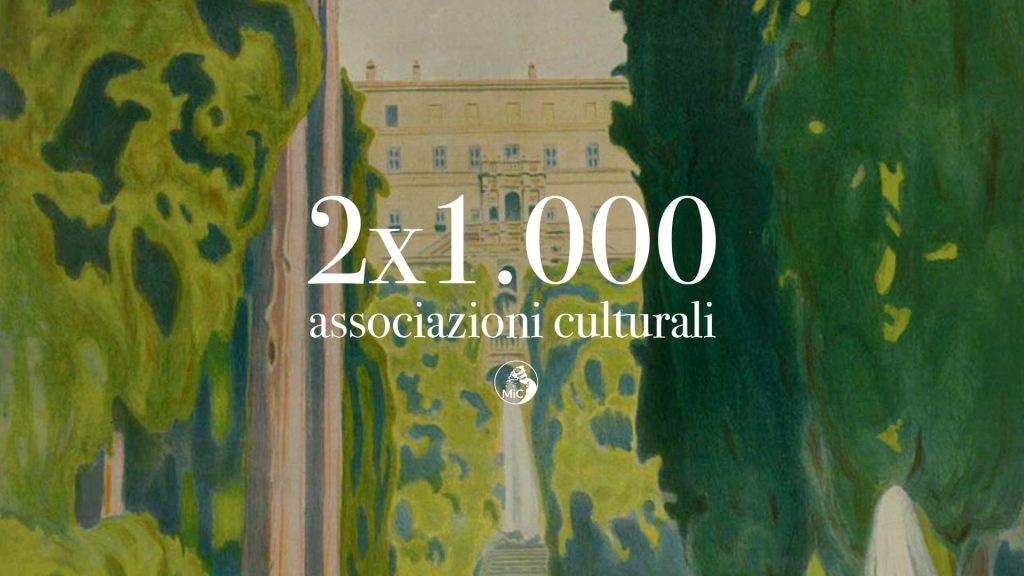 2×1.000 – ELENCO DELLE ASSOCIAZIONI CULTURALI ISCRITTE. Si pubblica l’elenco delle associazioni culturali che hanno presentato istanza di iscrizione o dichiarazione di conferma dei requisiti, per accedere al 2XMille.