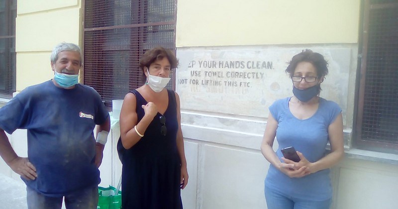 SALERNO – Recuperate scritte parietali eseguite dalle truppe inglesi al Liceo T. Tasso
