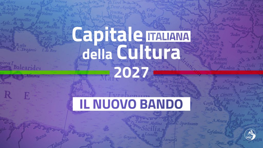 MiC / Capitale italiana della Cultura, pubblicato il bando per ledizione 2027. Le citt che desiderano candidarsi al titolo potranno presentare una manifestazione scritta di interesse entro il prossimo 3 luglio 2024.