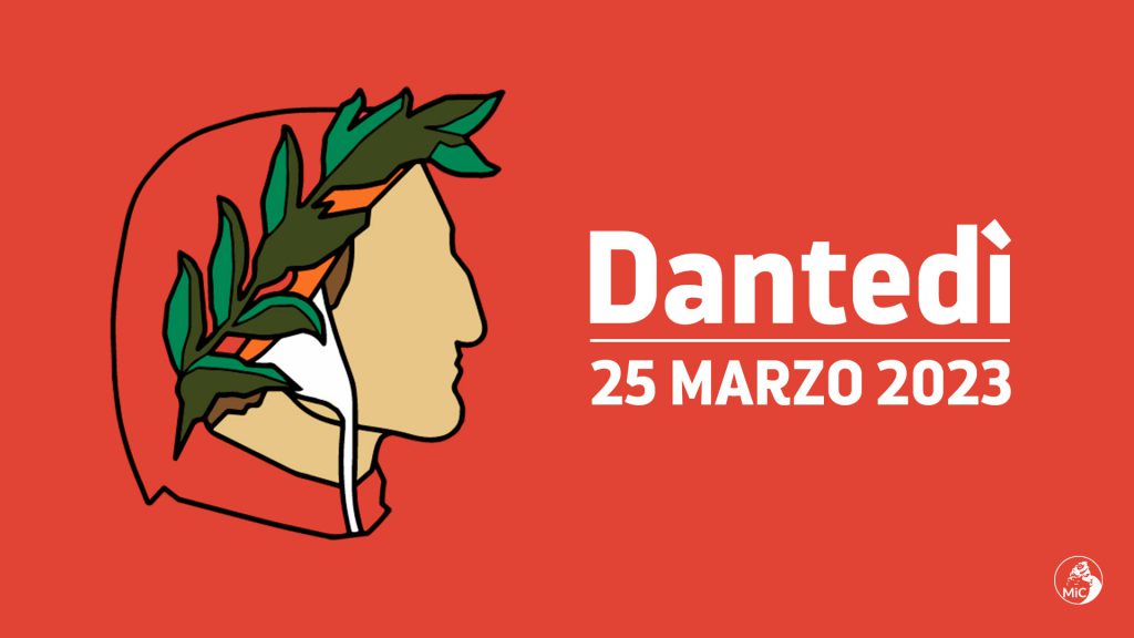 DANTED 25 MARZO 2023. Il 25 marzo  il Danted, la Giornata nazionale dedicata a Dante Alighieri.