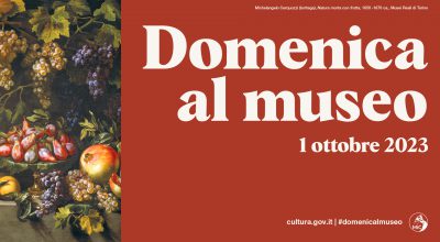 MINISTERO DELLA CULTURA / Il 1 ottobre si rinnova lappuntamento con #domenicalmuseo, liniziativa del Ministero che consente lingresso gratuito, ogni prima domenica del mese, nei musei e nei parchi archeologici statali.