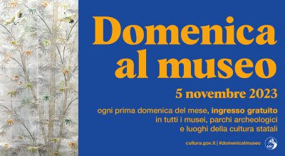 Cultura, torna #domenicalmuseo: il 5 novembre ingresso gratuito nei musei e nei parchi archeologici statali