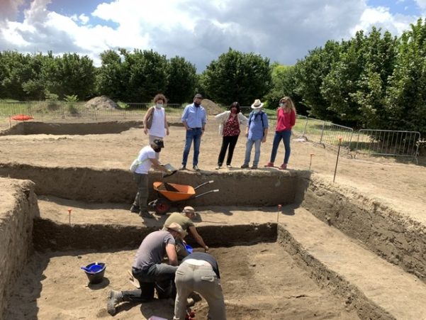ATRIPALDA (AV) Parco archeologico di Abellinum, iniziata la nuova campagna di scavo: affiorano monete e mura romane.