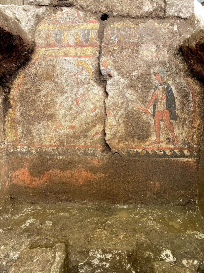 ARCHEOLOGIA / SORPRESE DALLA NECROPOLI DI PONTECAGNANO. Alla luce una tomba a camera dipinta