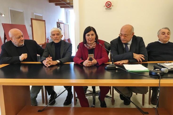 FACE TO FACE / Al Palazzo Ruggi, sede della Soprintendenza di Salerno ha avuto luogo la conferenza stampa alla presenza dell’assessore Ermanno Guerra e della Soprintendente Francesca Casule/ Articolo di stampa online tratto da asalerno.it