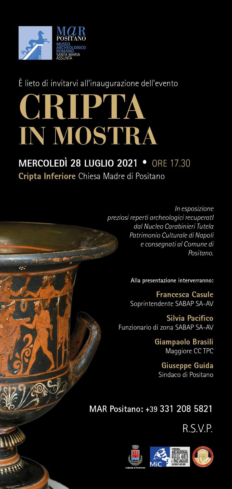 POSITANO (SA) - MaR Santa Maria Assunta "Cripta in mostra"