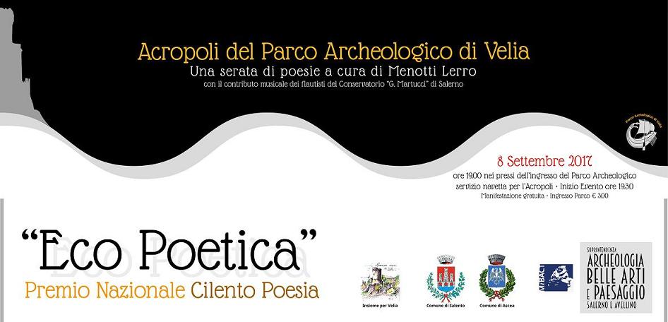ASCEA (SA) – Eco Poetica: Premio Nazionale Cilento Poesia