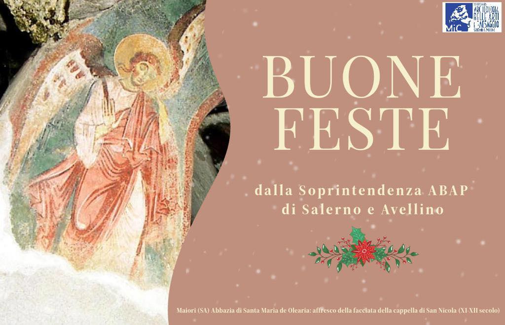 AUGURI DALLA SOPRINTENDENZA ABAP DI SALERNO E AVELLINO