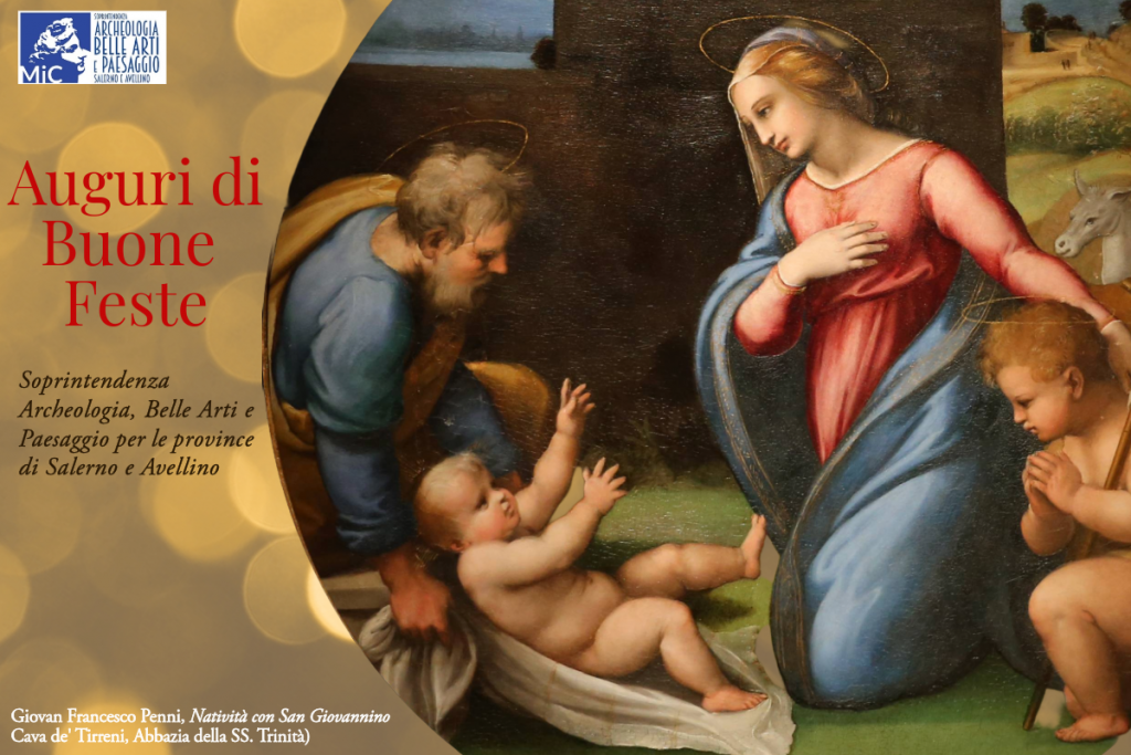 AUGURI DI BUONE FESTE DALLA SABAP DI SALERNO E AVELLINO