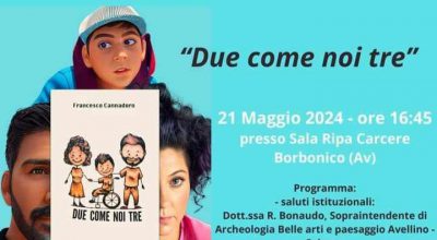 AVELLINO – Al Carcere Borbonico incontro con il blogger Francesco Cannadoro per parlare di disabilit ed inclusione – 21 maggio 2024, ore 16.45