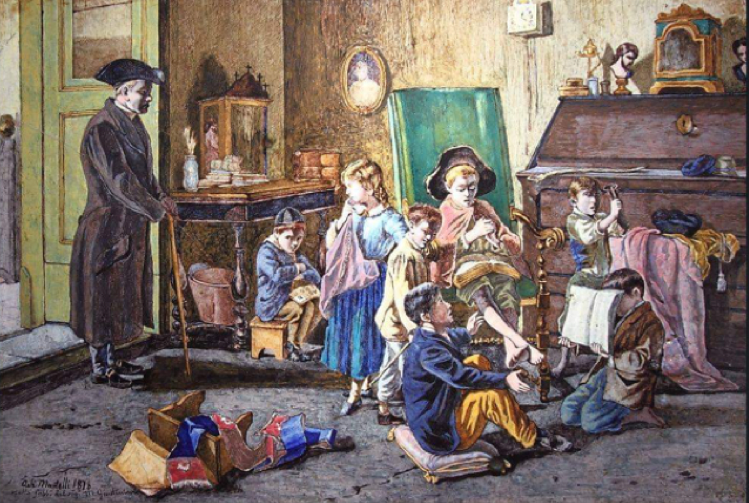 AVELLINO – Pinacoteca provinciale O tempora! O mores di Achille Martelli  #laculturanonsiferma