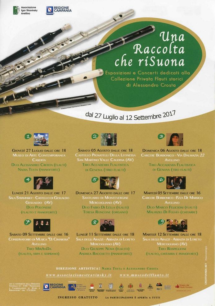 AVELLINO – “Una raccolta che riSuona” eventi dal 27 luglio al 12 settembre