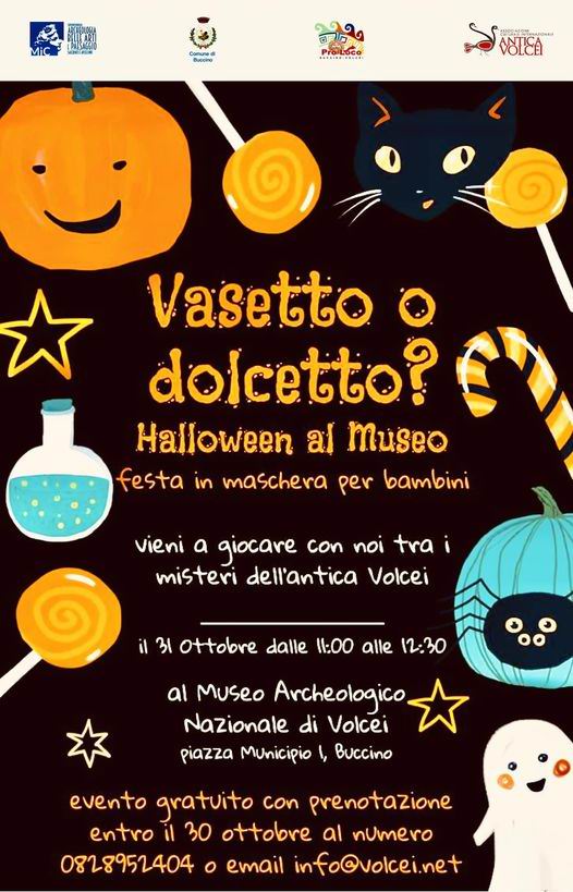 BUCCINO (SA) – Halloween al Museo