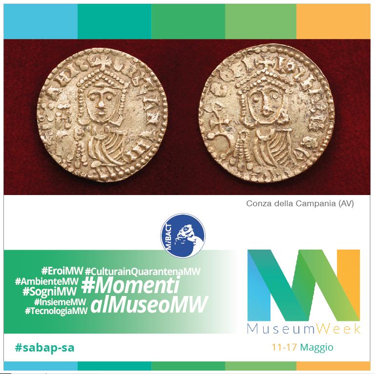 CONZA DELLA CAMPANIA (AV) – Solidus di et bizantina #MomentialMuseoMW