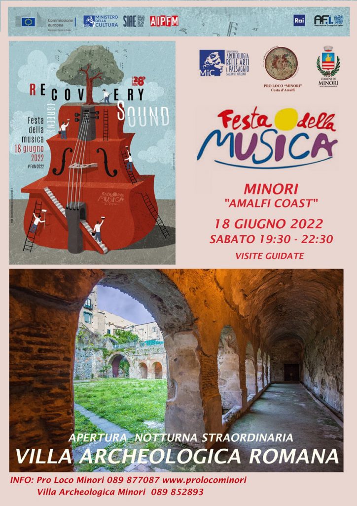 MINORI (SA) – Festa della musica 2022 “Amalfi Coast”
