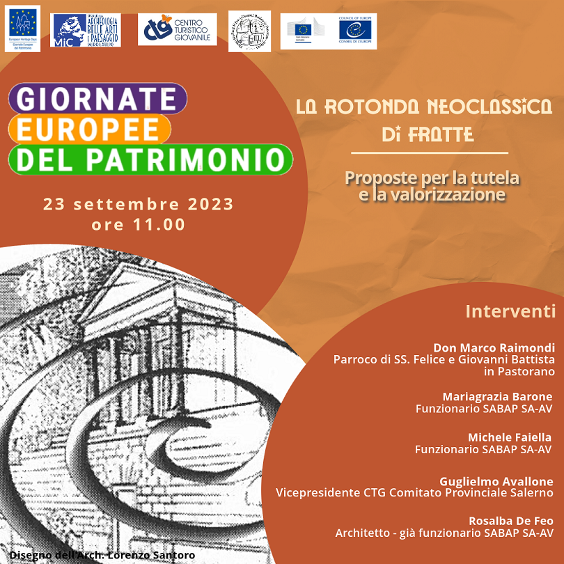SALERNO - Giornate Europee del Patrimonio 2023 "La rotonda neoclassica di Fratte"