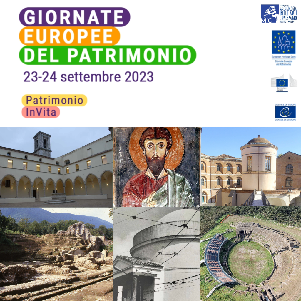 Giornate Europee del Patrimonio 2023: Il programma di eventi della SABAP SA-AV