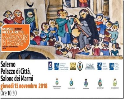 SALERNO / Zampogne e ciaramelle un patrimonio da tutelare e valorizzare.  Liniziativa a cura della Soprintendenza ABAP di Salerno e Avellino diretta da Francesca Casule.