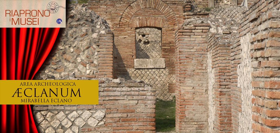 MIRABELLA ECLANO (AV) – Rettifica ancora chiuso al pubblico il Parco Archeologico di Aeclanum