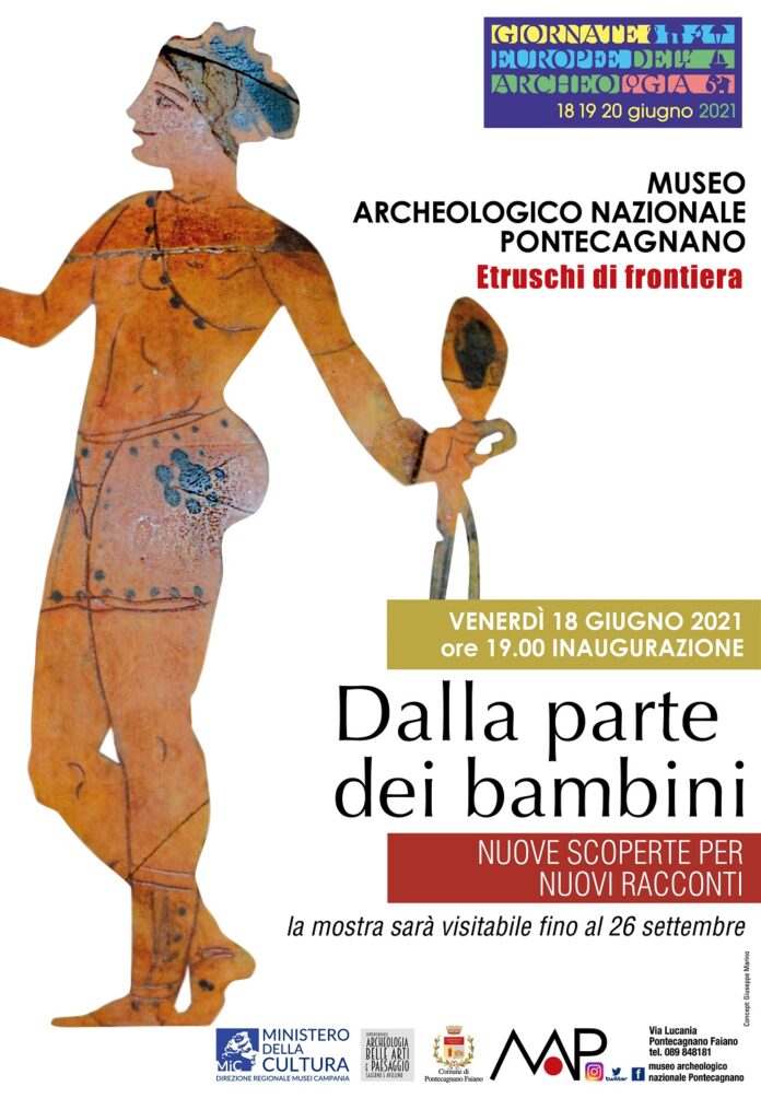 GIORNATE EUROPEE DELL’ ARCHEOLOGIA. Venerd 18 giugno alle ore 19 il Museo di Pontecagnano, in collaborazione con la Soprintendenza ABAP di Salerno e Av., presenta al pubblico due importanti contesti funerari portati in luce di recente a Pontecagnano