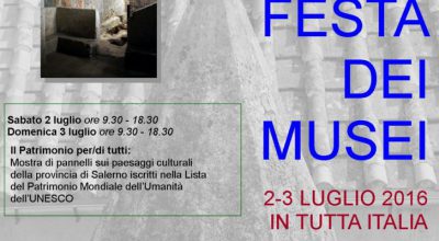 SALERNO Paesaggi Culturali UNESCO in mostra a San Pietro a Corte / FESTA DEI MUSEI organizzata dal MiBACT