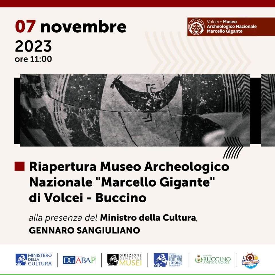 BUCCINO (SA) – Riapertura del Museo Archeologico Nazionale