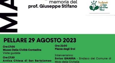 MOIO DELLA CIVITELLA (SA) – Margini / Voci dal Passato Echi nel Futuro” Rassegna artistica in memoria del prof. Giuseppe Stifano con visite guidate al “Museo della Civilt Contadina”