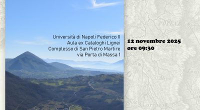 NAPOLI – Giornata di Studi “Strumenti digitali e strategie di ricerca per la redazione di una carta archeologica: riflessioni e lavori a confronto Universit Federico II
