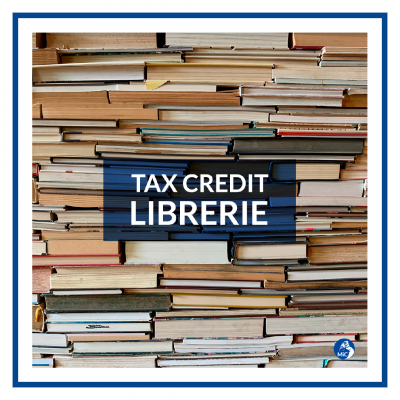 MIC / Libri, Franceschini: al via Tax Credit Librerie 2021. Le istanze, relative allanno 2020, saranno raccolte, fino alla scadenza del 29 ottobre, esclusivamente tramite la piattaforma https://taxcredit.librari.beniculturali.it/sportello-domande/.