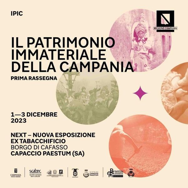 PAESTUM – Partecipazione della SABAP di Salerno e Avellino alla prima rassegna dedicata al patrimonio immateriale della Campania