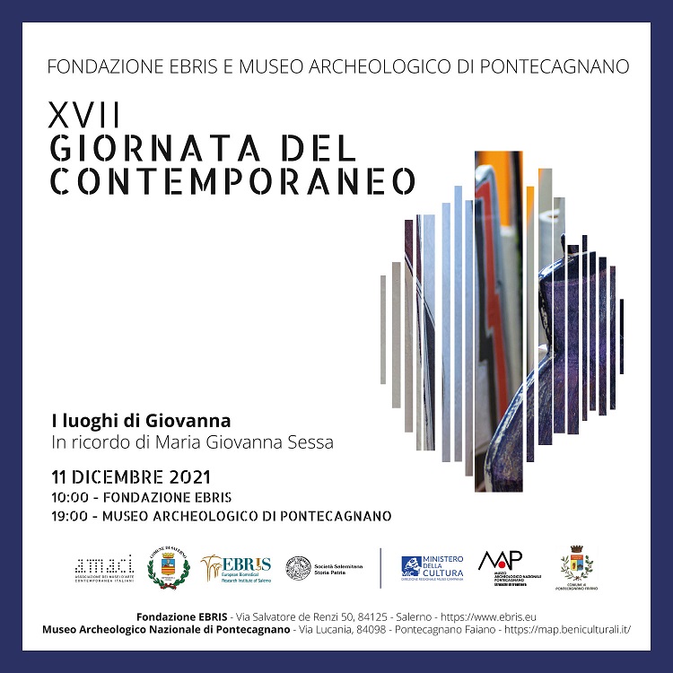 PONTECAGNANO FAIANO (SA) – XVII Giornata del Contemporaneo “I luoghi di Giovanna”