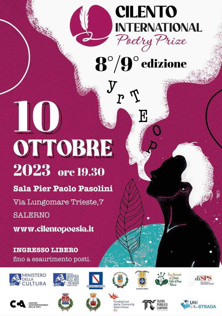 SALERNO – Cerimonia di consegna del Premio Internazionale Cilento Poesia Edizione 2023