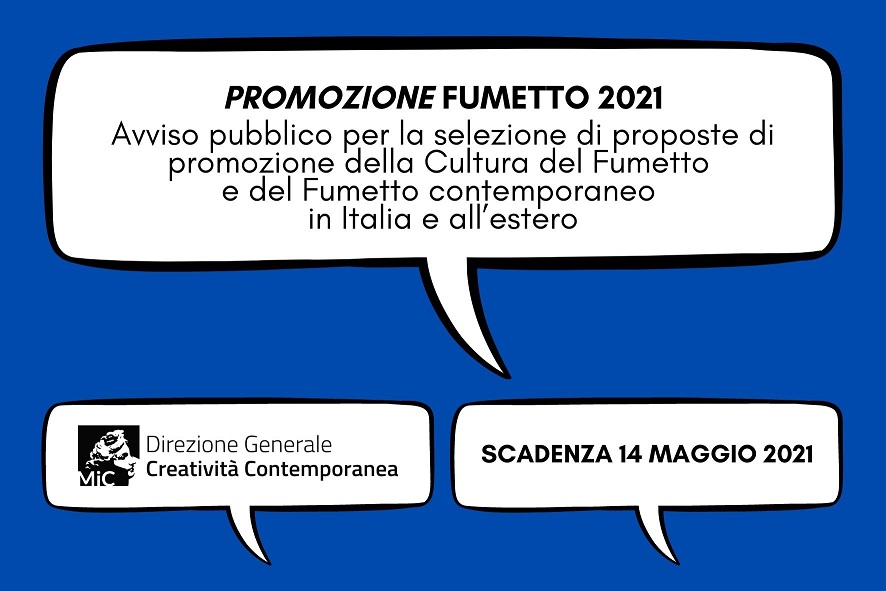 Promozione Fumetto 2021 Avviso Pubblico