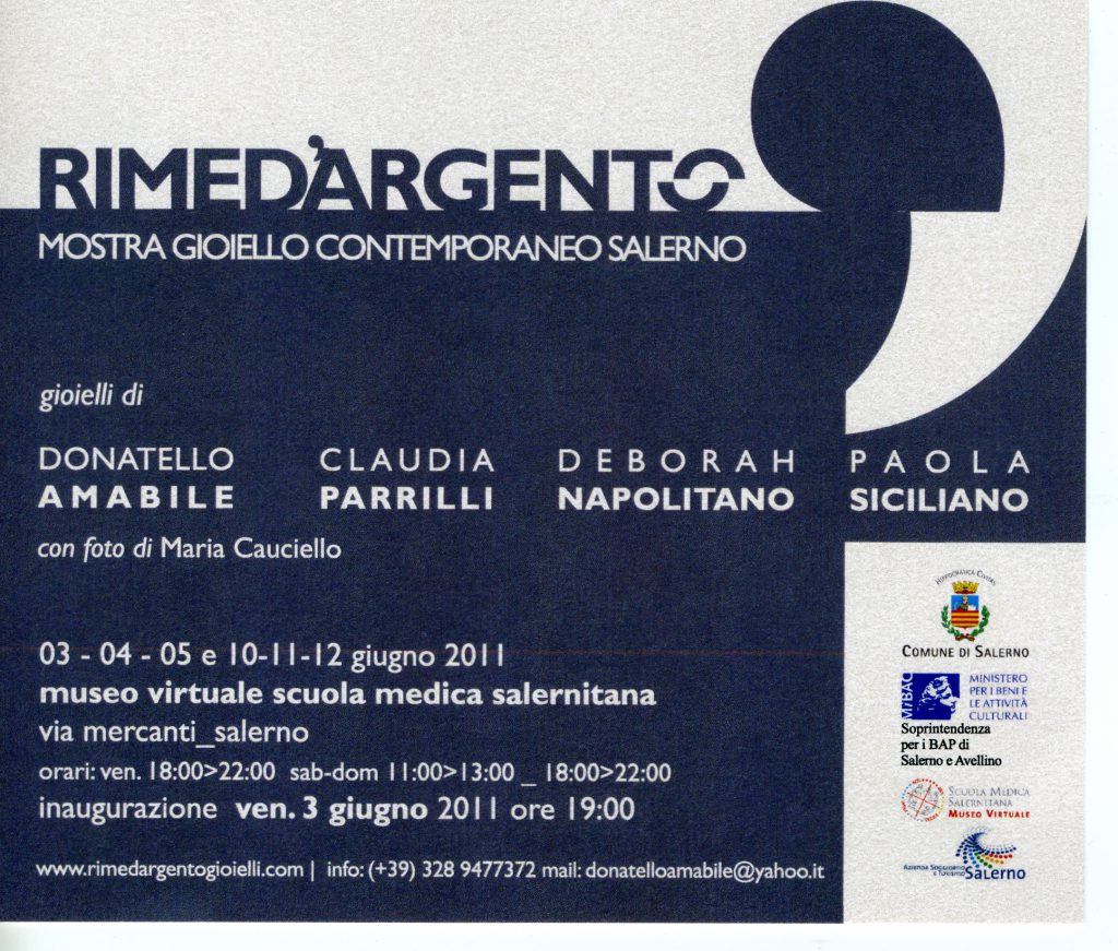 Ultimo weekend al Museo Virtuale con l’esposizione del Gioiello Contemporaneo