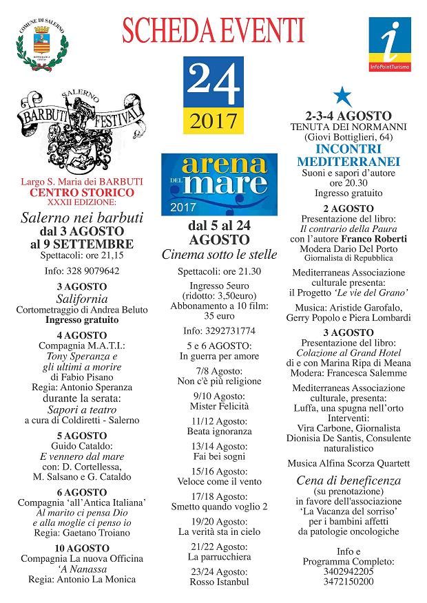 SALERNO –  Arena del mare: eventi a Salerno