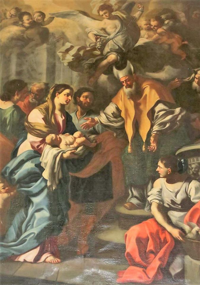 SALERNO – Cattedrale di san Matteo. Navata meridionale – cappella Della Calce o Purificazione.  #laculturanonsiferma