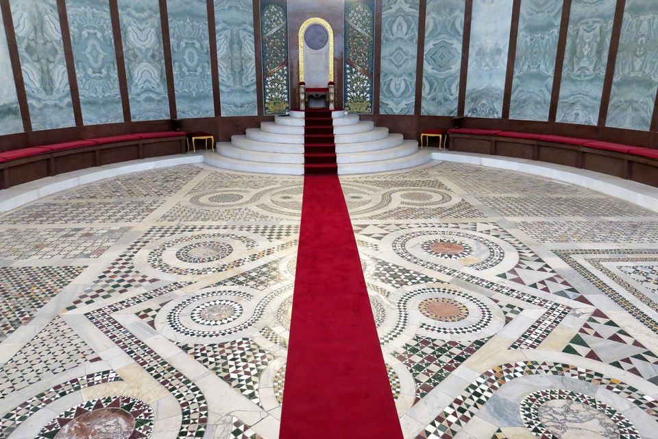 SALERNO – Cattedrale di san Matteo. Transetto: il pavimento  #laculturanonsiferma