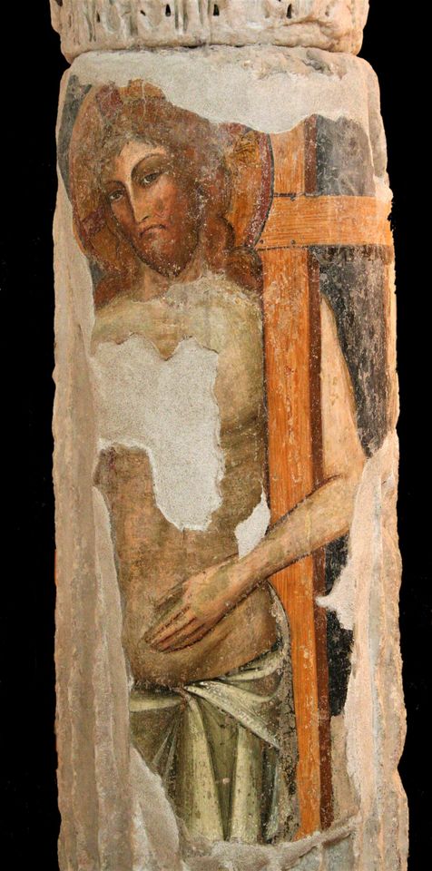 SALERNO – Chiesa Santa Maria de Lama. Affreschi fine XV sec. #laculturanonsiferma