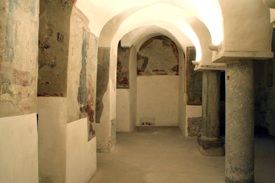 SALERNO – Chiesa Santa Maria de Lama. Ipogeo #laculturanonsiferma