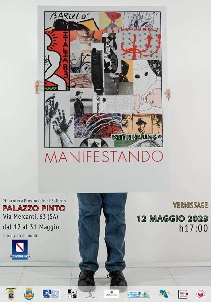 SALERNO – Manifestando, la mostra delle mostre: presentata a palazzo Ruggi l’esposizione dedicata ai manifesti di Lucio Amelio