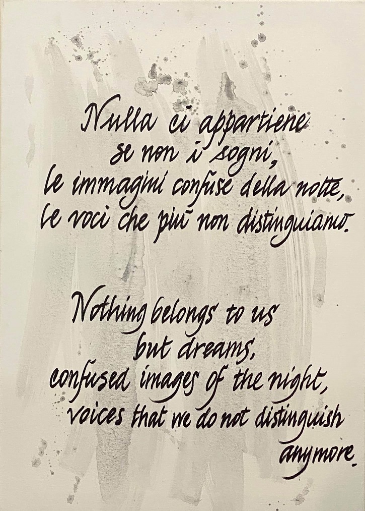 SALERNO – Mostra di Poesie visive Ritagli di Menotti Lerro