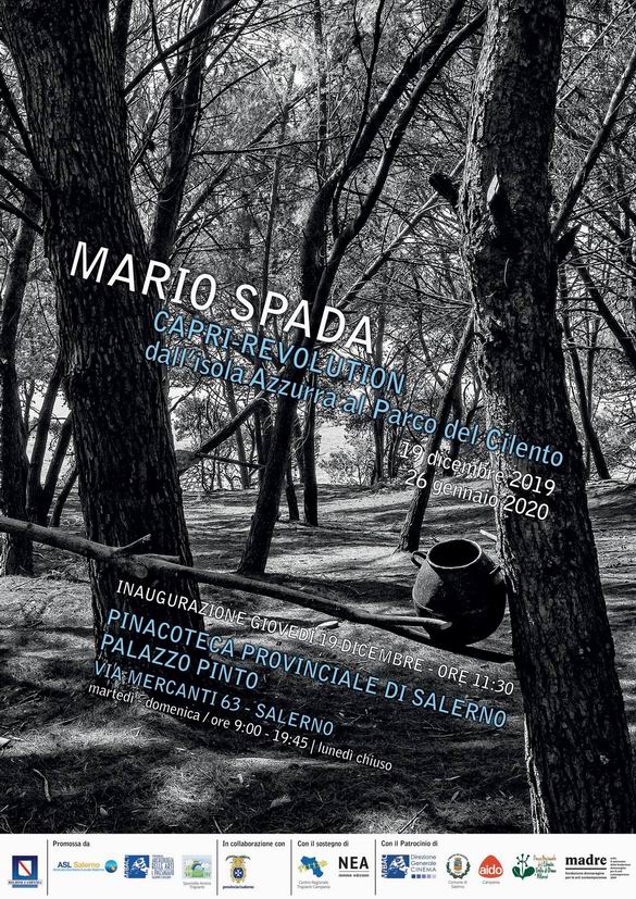 SALERNO / PINACOTECA PROVINCIALE “PALAZZO PINTO” / Mostra Fotografica  “Capri Revolution, dall’Isola azzurra al Parco del Cilento” di Mario Spada.Inaugurazione 19 dicembre 2019 ore 11,30.