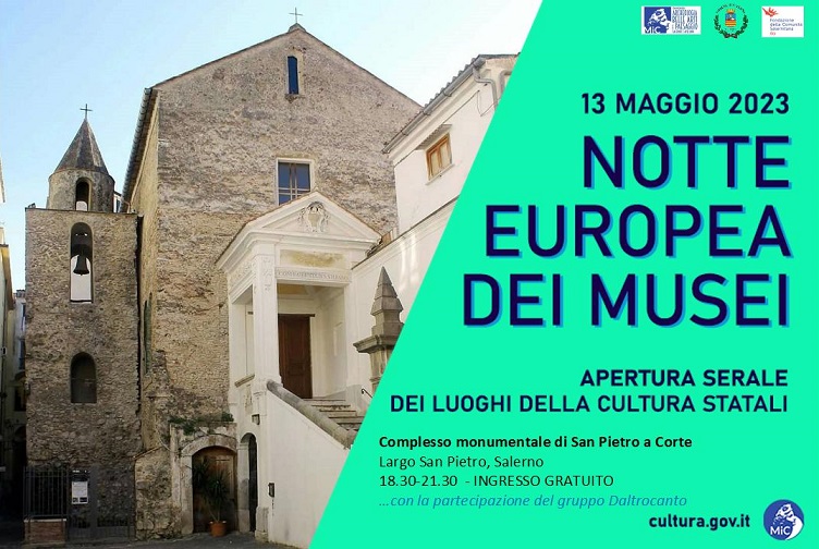 SALERNO – pizzica e taranta per la Notte Europea dei Musei al complesso monumentale di San Pietro a Corte